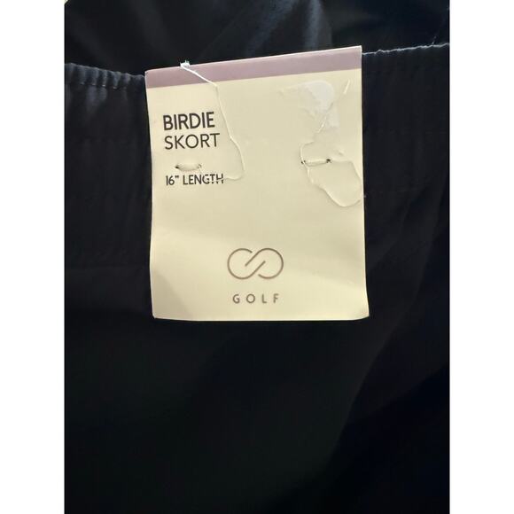 NWT Calia by Carrie Underwood Pure Black 16″ Birdie Golf Skort Women's Size XS - Picture 4 of 4